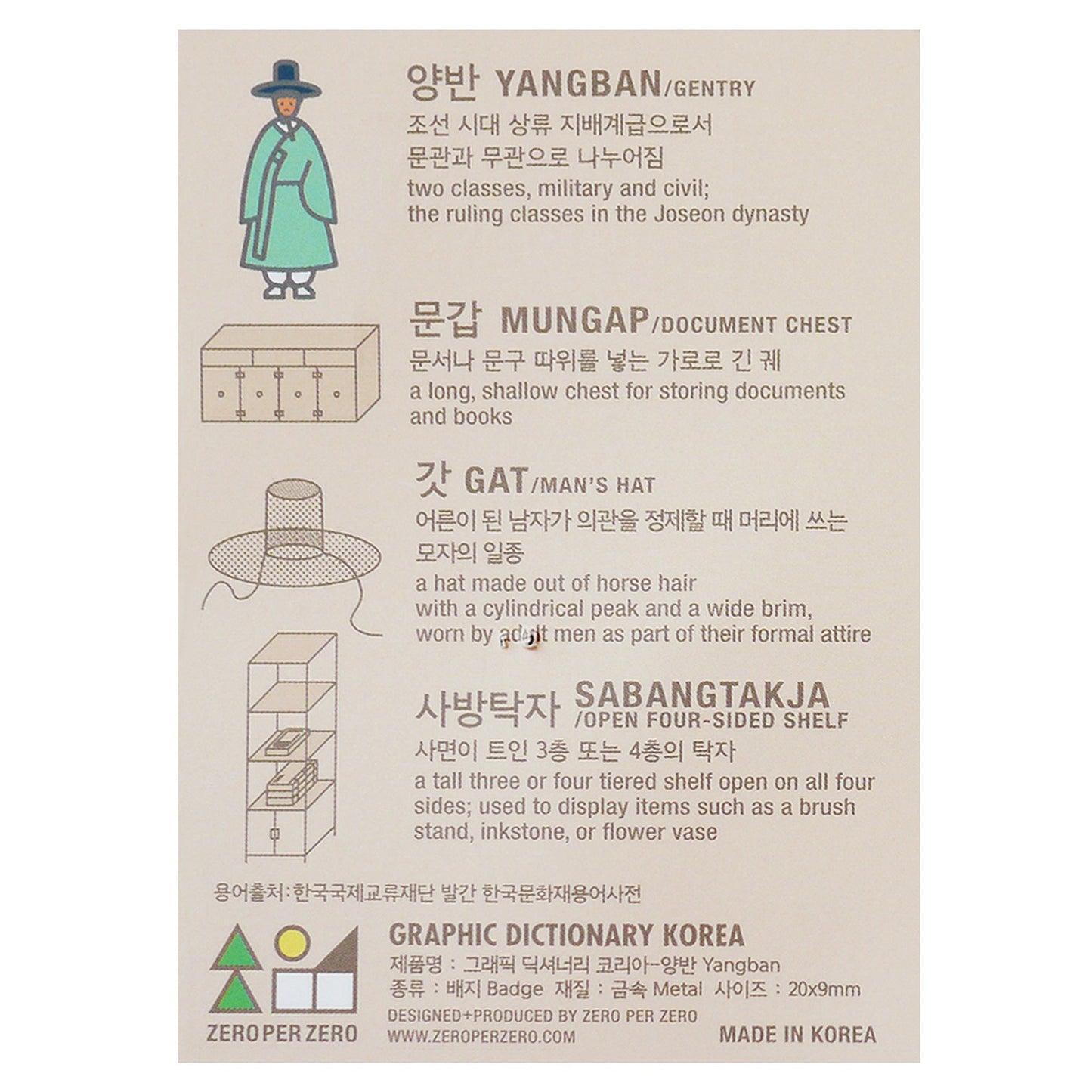yangban-pin