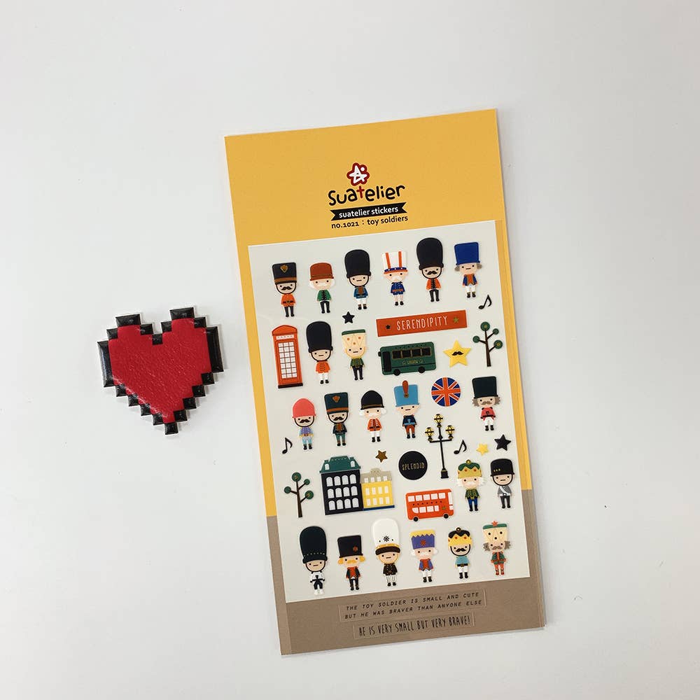 Toy Soldiers Sticker | Suatelier Design