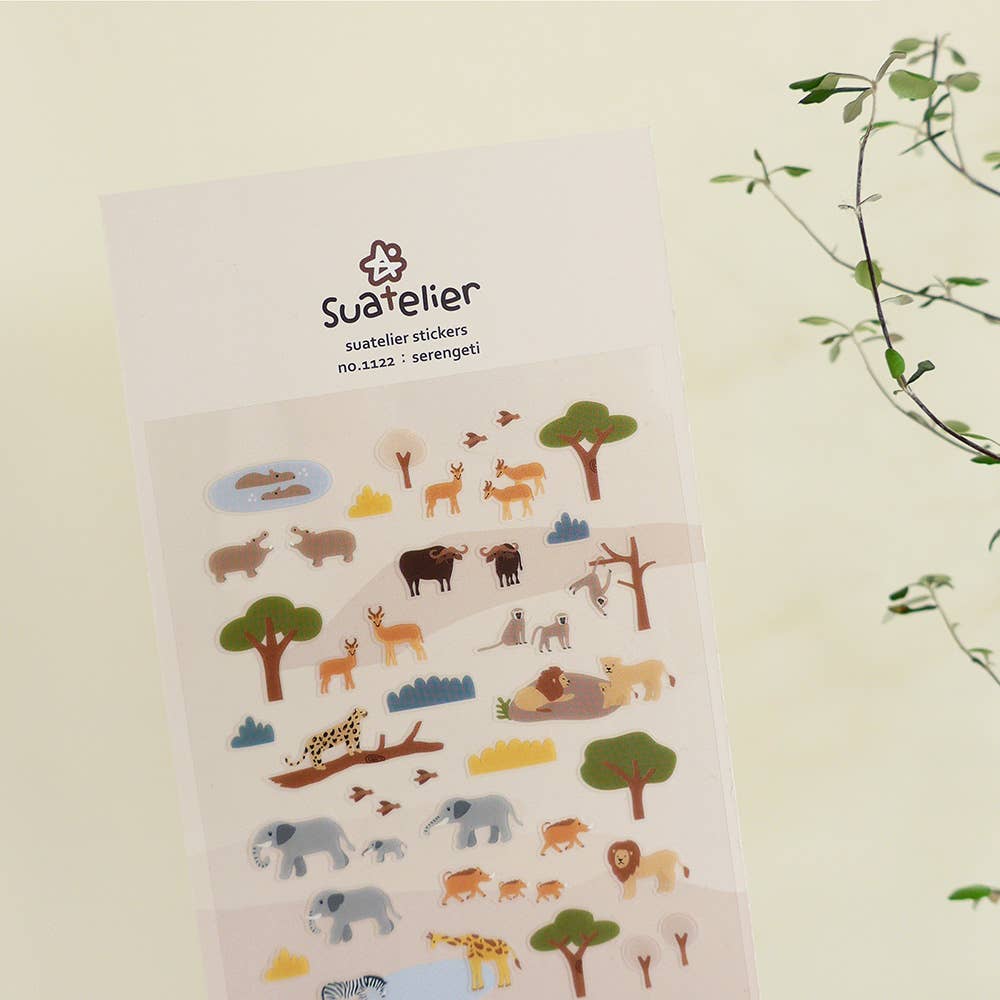 Serengeti Sticker | Suatelier Design