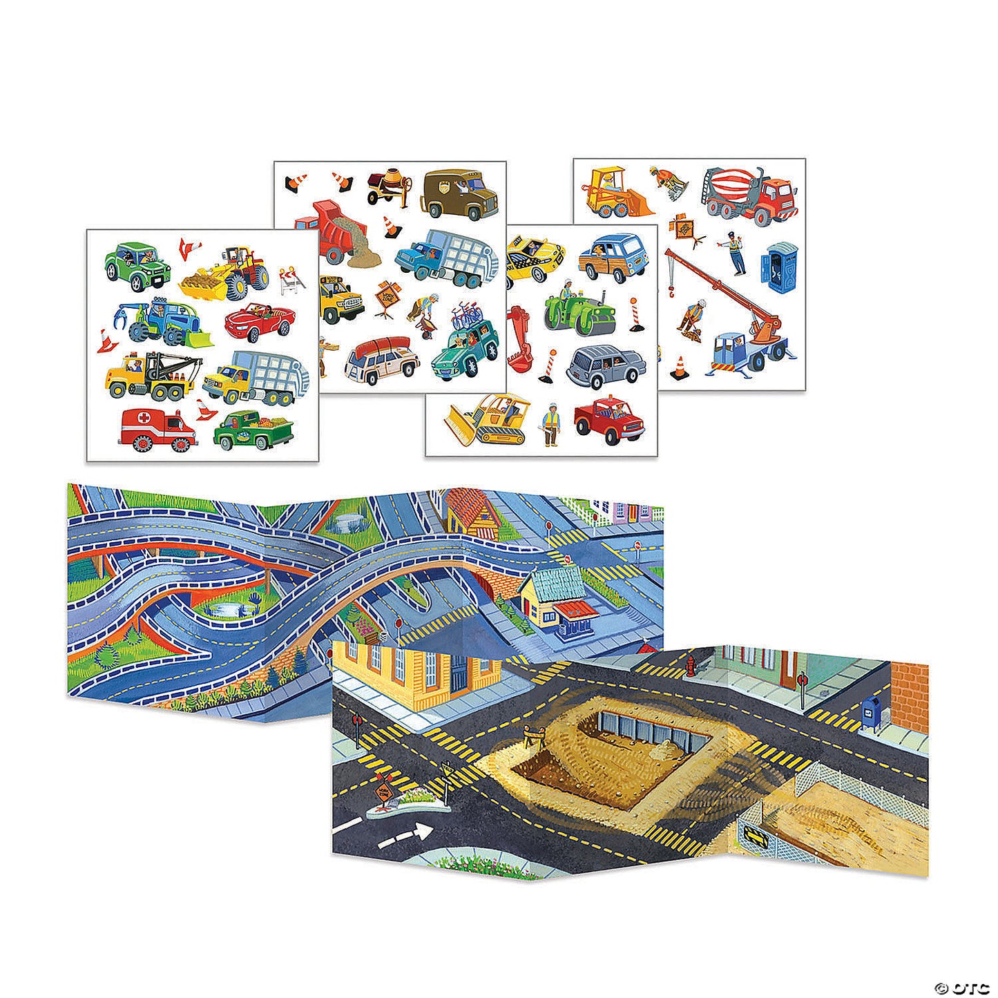 Reusable Stickers - Cars and Trucks