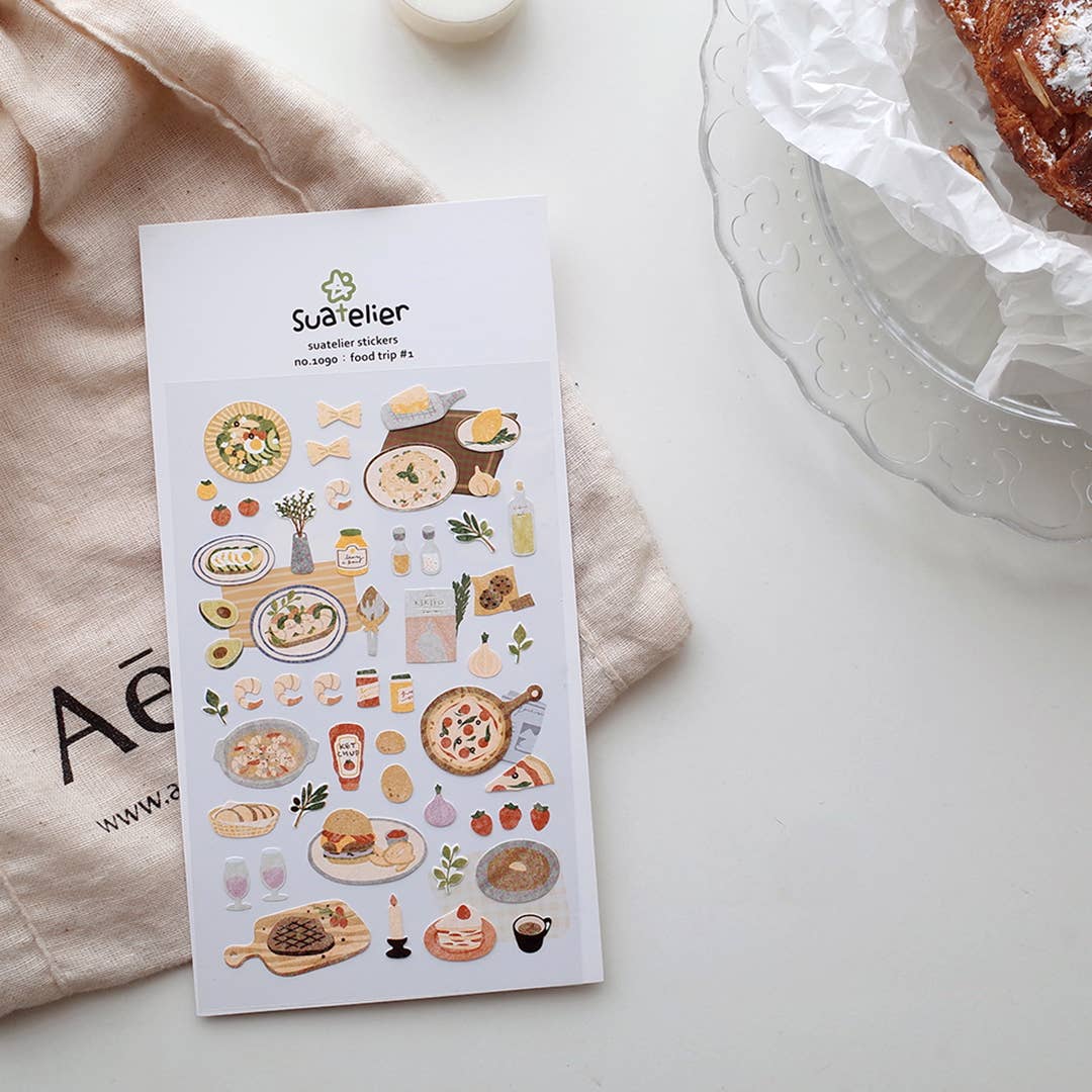 Food Trip #1 Sticker | Suatelier Design