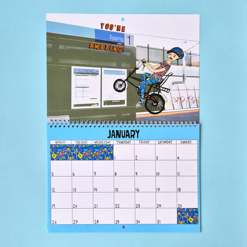 2026 Melbourne Train Station Calendar | Able and Game