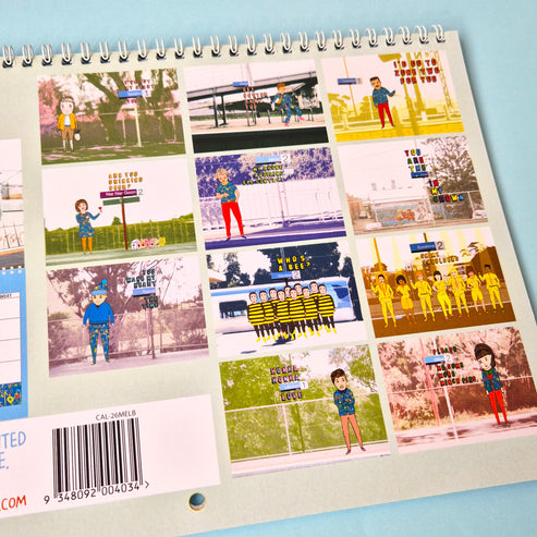 2026 Melbourne Train Station Calendar | Able and Game