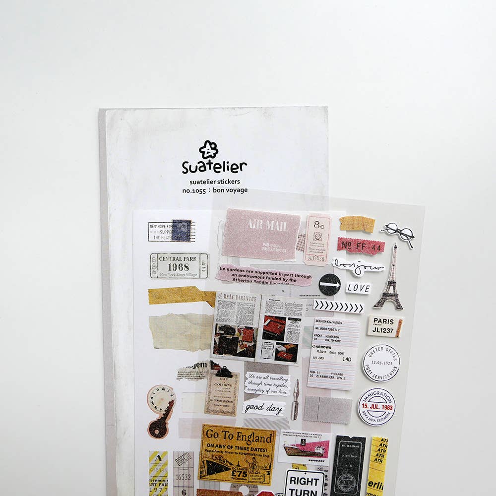 Bon Voyage Sticker | Suatelier Design