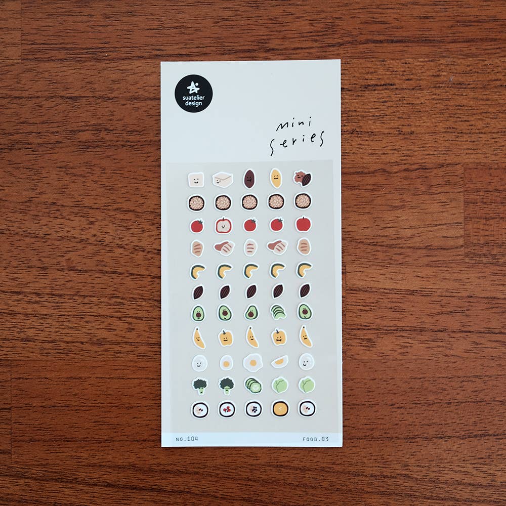 Food.03 Sticker | Suatelier Design