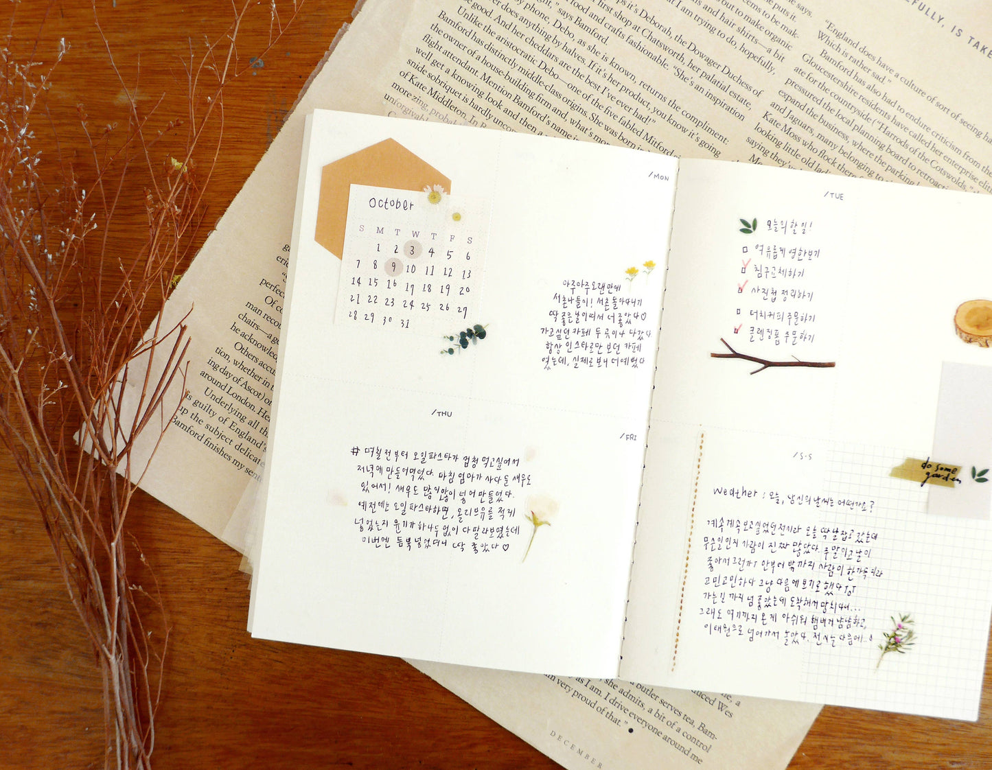 Flower Letter Sticker | Suatelier Design