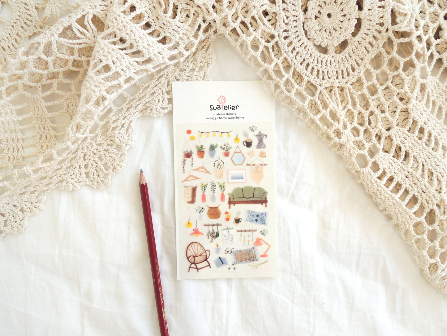 Home Sweet Home Sticker | Suatelier Design