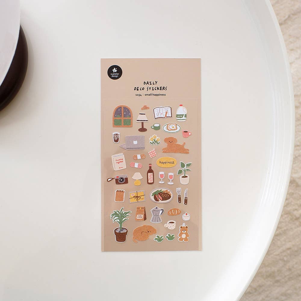 Small Happiness Sticker | Suatelier Design