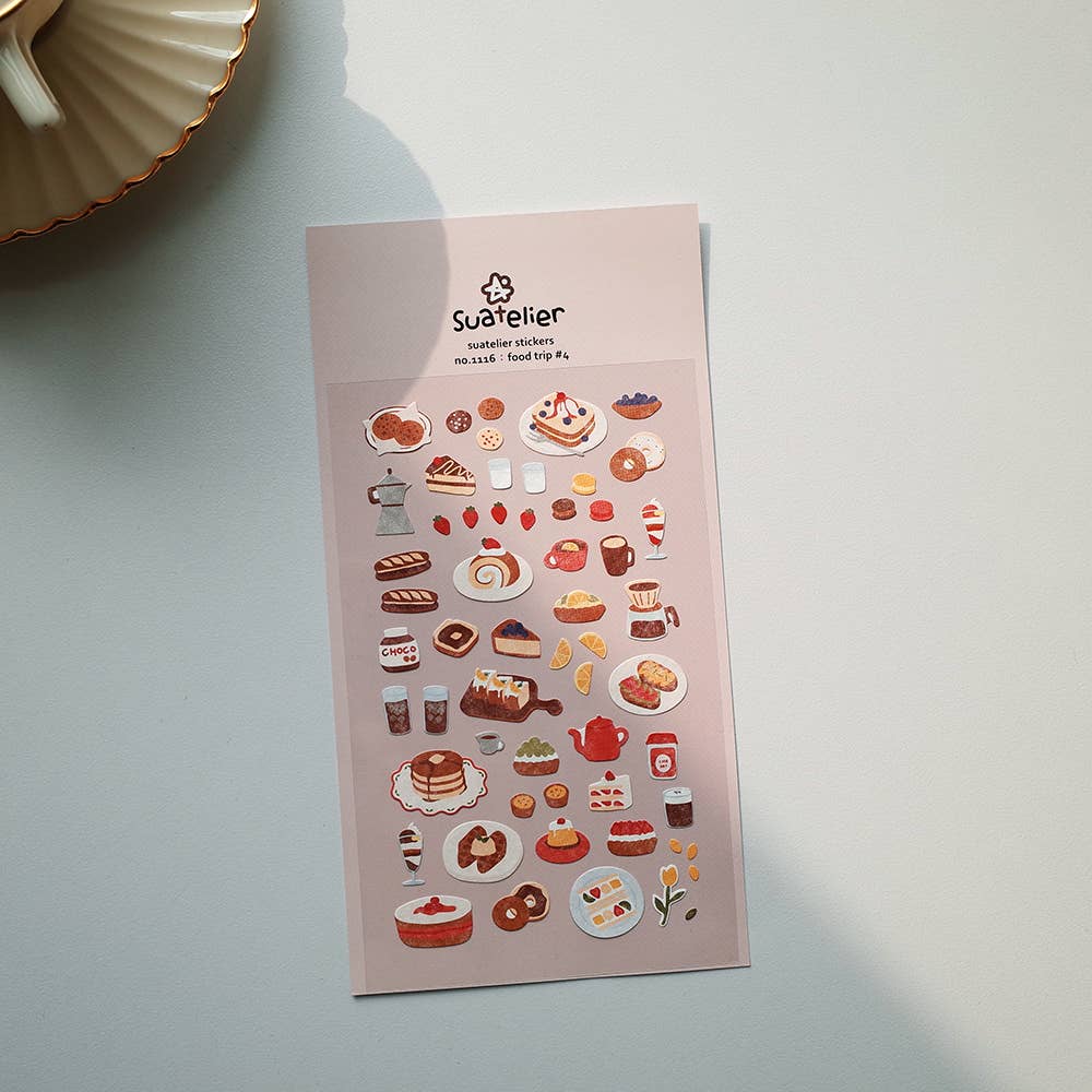 Food Trip #4 Sticker | Suatelier Design