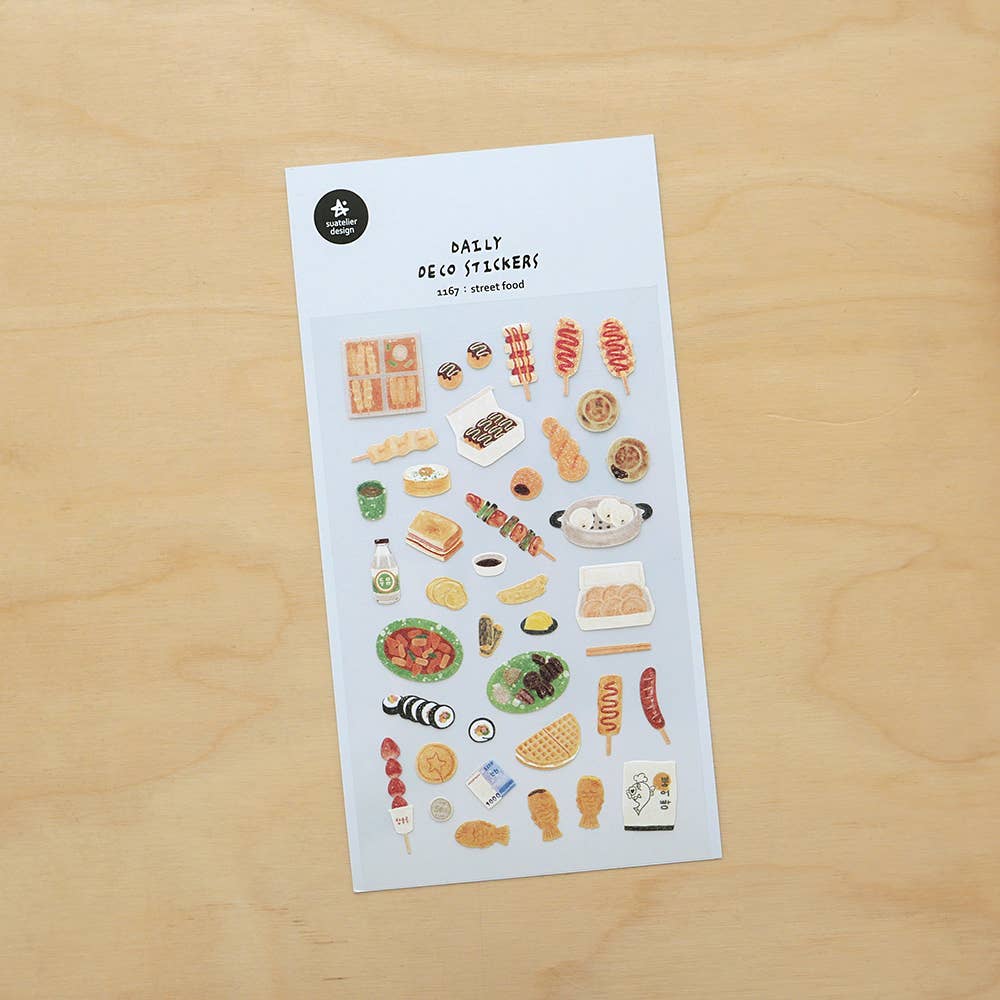 Street food Sticker | Suatelier Design