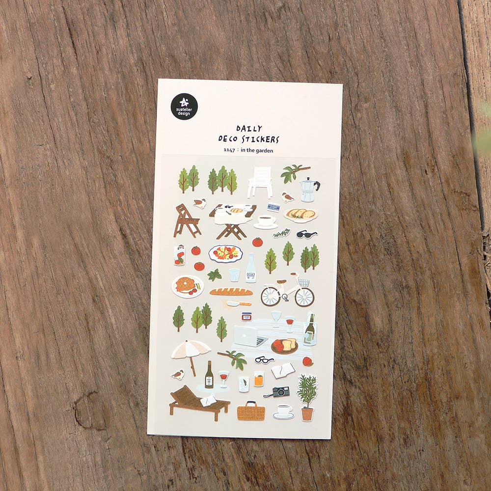 In the Garden Sticker | Suatelier Design