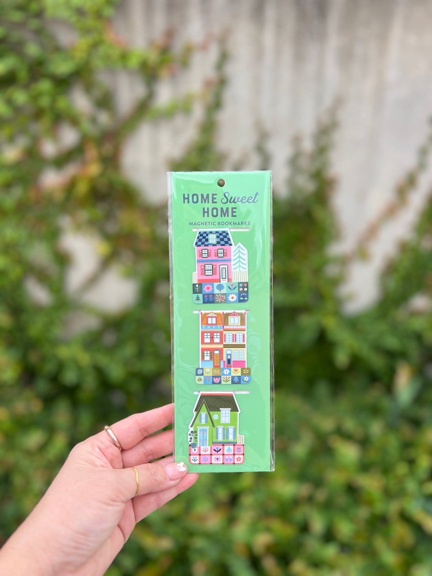 Home Sweet Home Magnetic Bookmark - set of 3