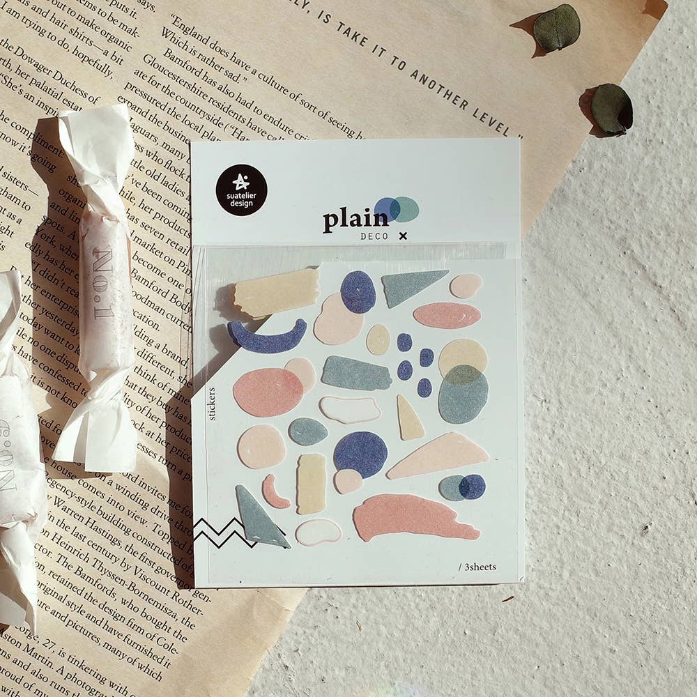 Plain.17 Sticker | Suatelier Design