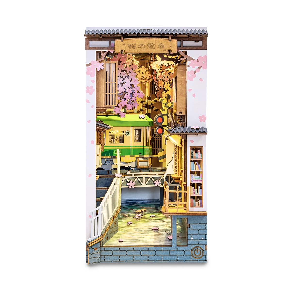 Book Nook Shelf Insert - Sakura Densya | Rolife