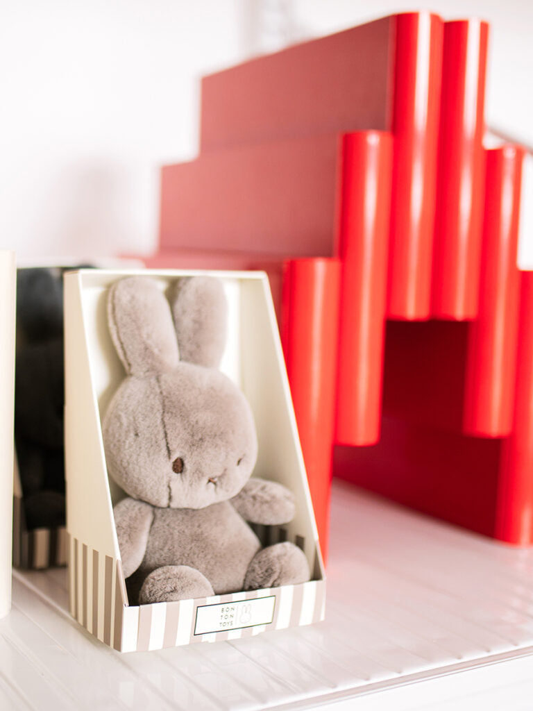 Cozy Miffy Sitting Taupe 23cm
