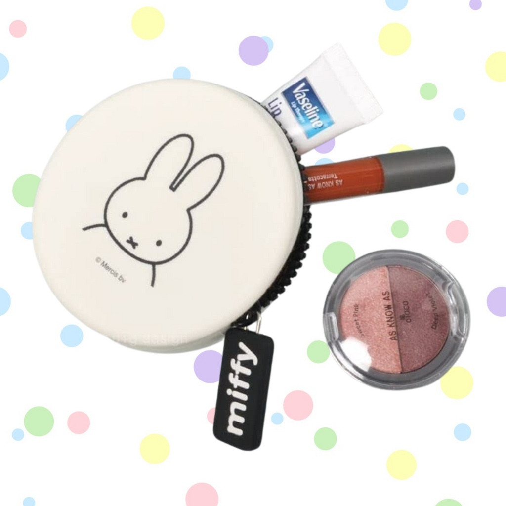 Curun White Round Pouch | Miffy