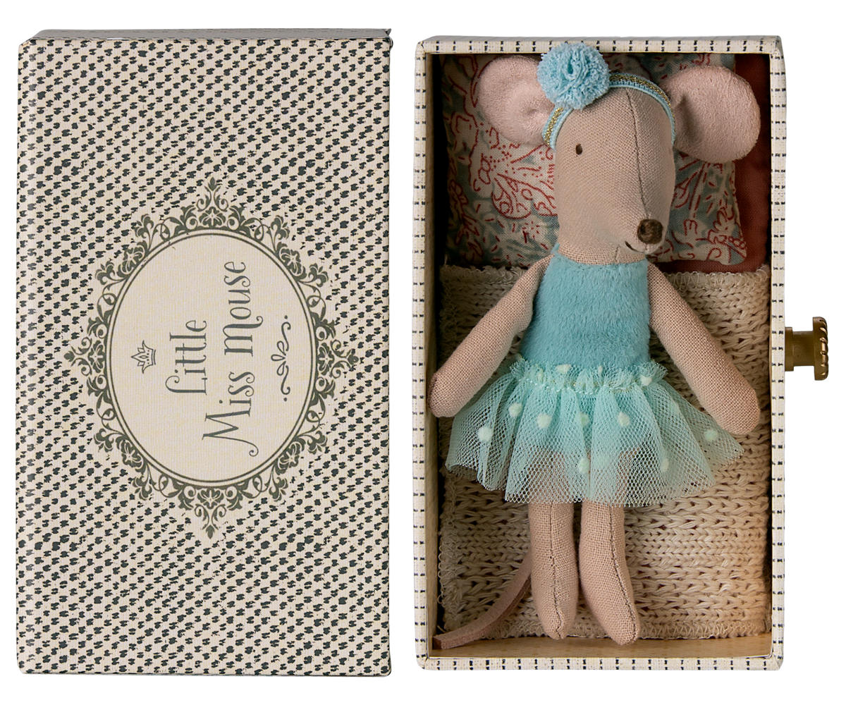 Dance Mouse in Daybed Little Sister | Maileg