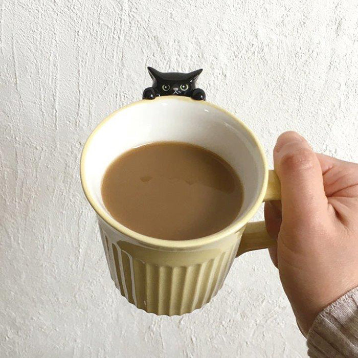 Cat Mug - Black Cat | Decole