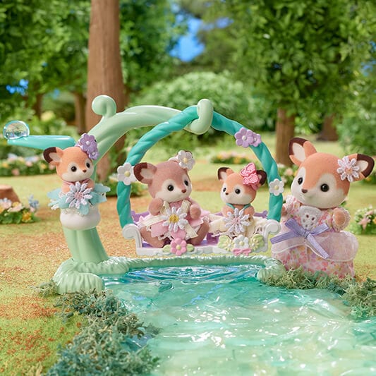 Deer Babies -Floral Swing Set- | Sylvanian Families