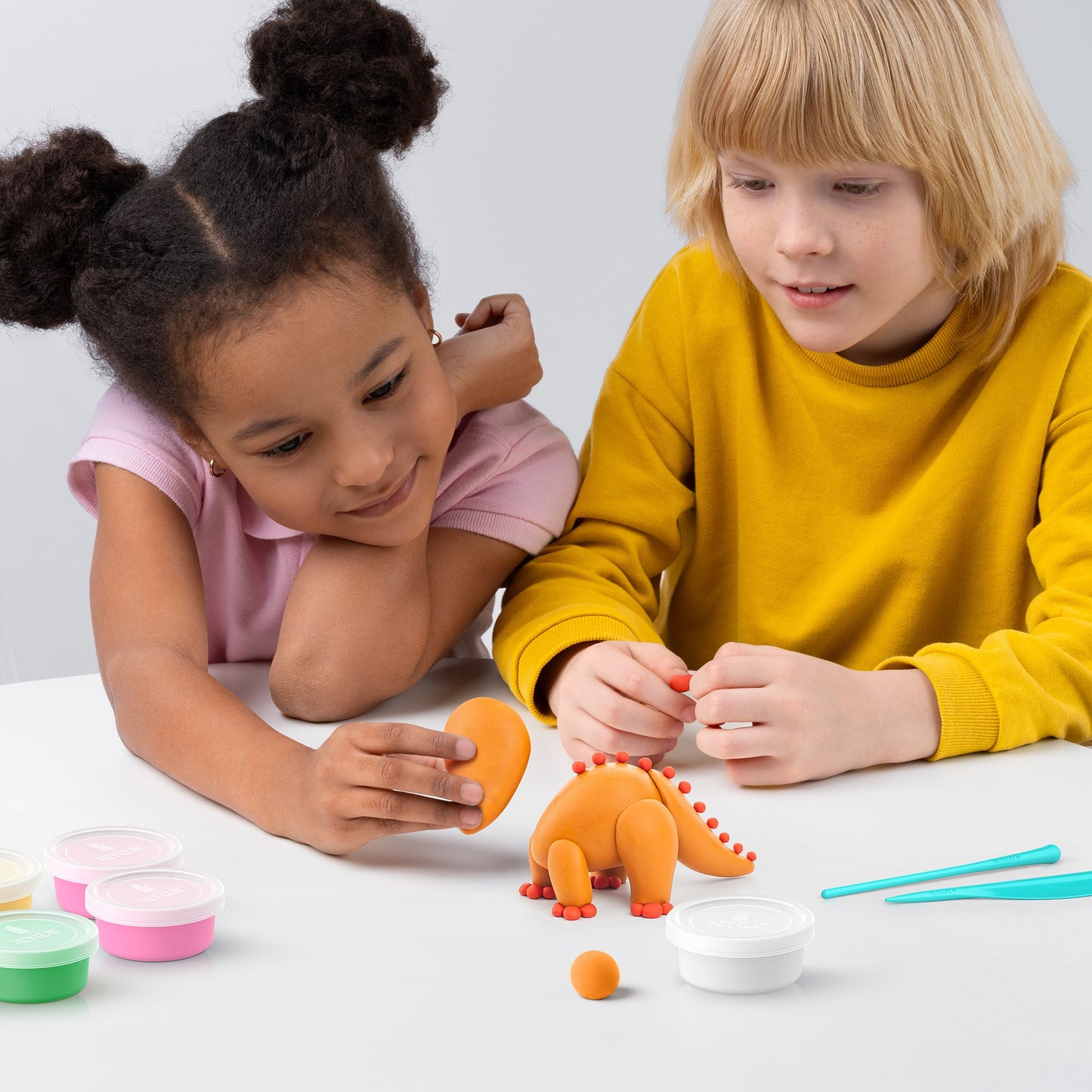 Dino Set (15 Cans) | Hey Clay