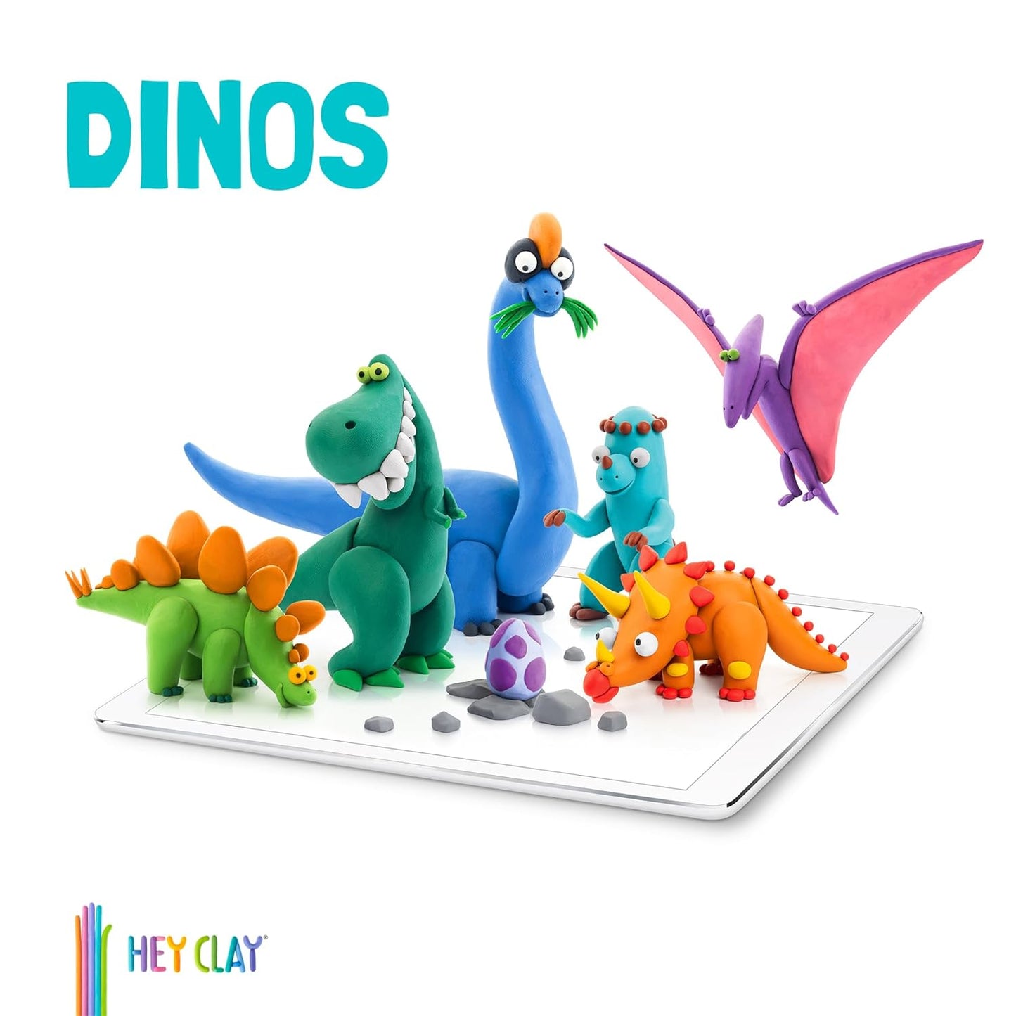 Dino Set (15 Cans) | Hey Clay