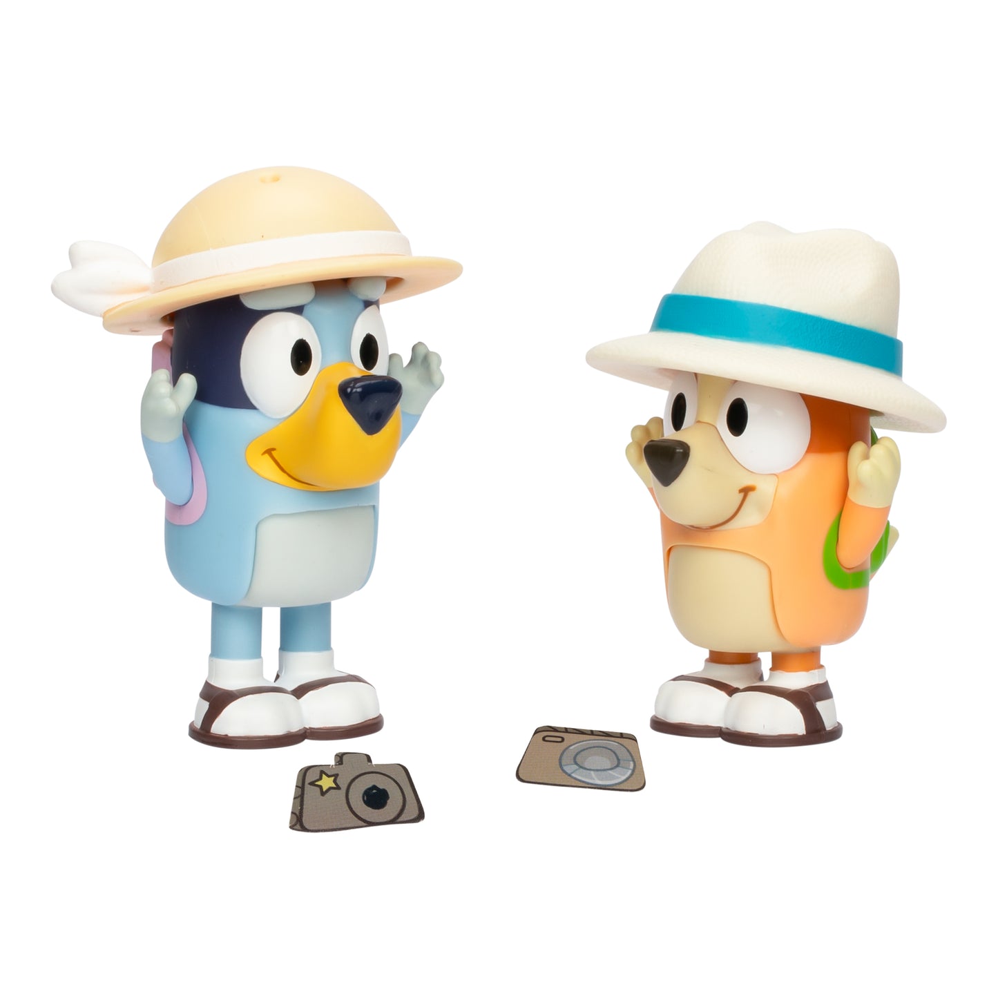 Bluey Figurines - 2 pack - On Holiday