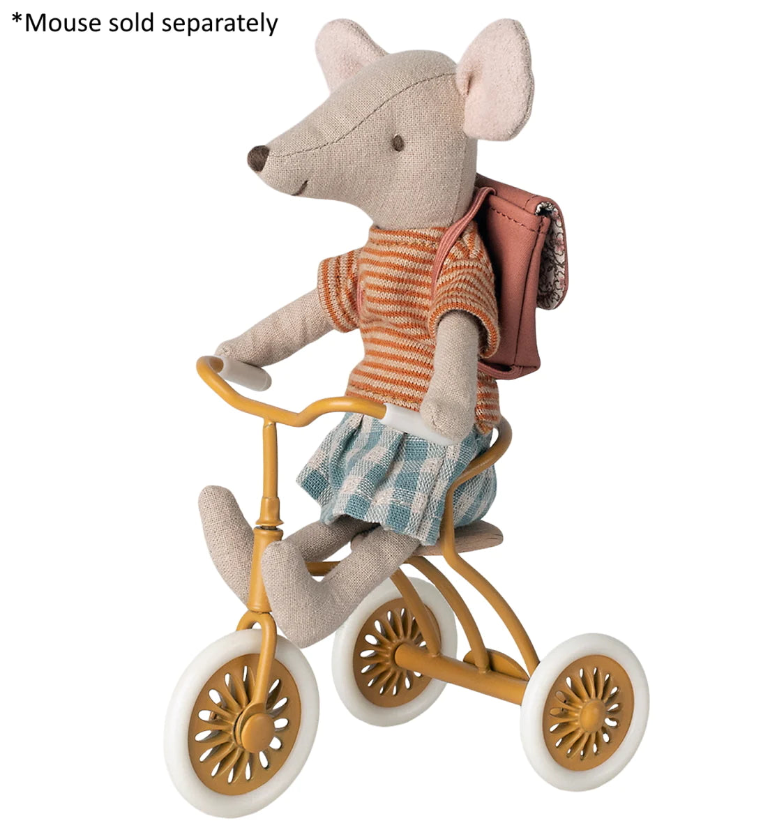 Abri a Tricycle for Mouse - Ochre | Maileg