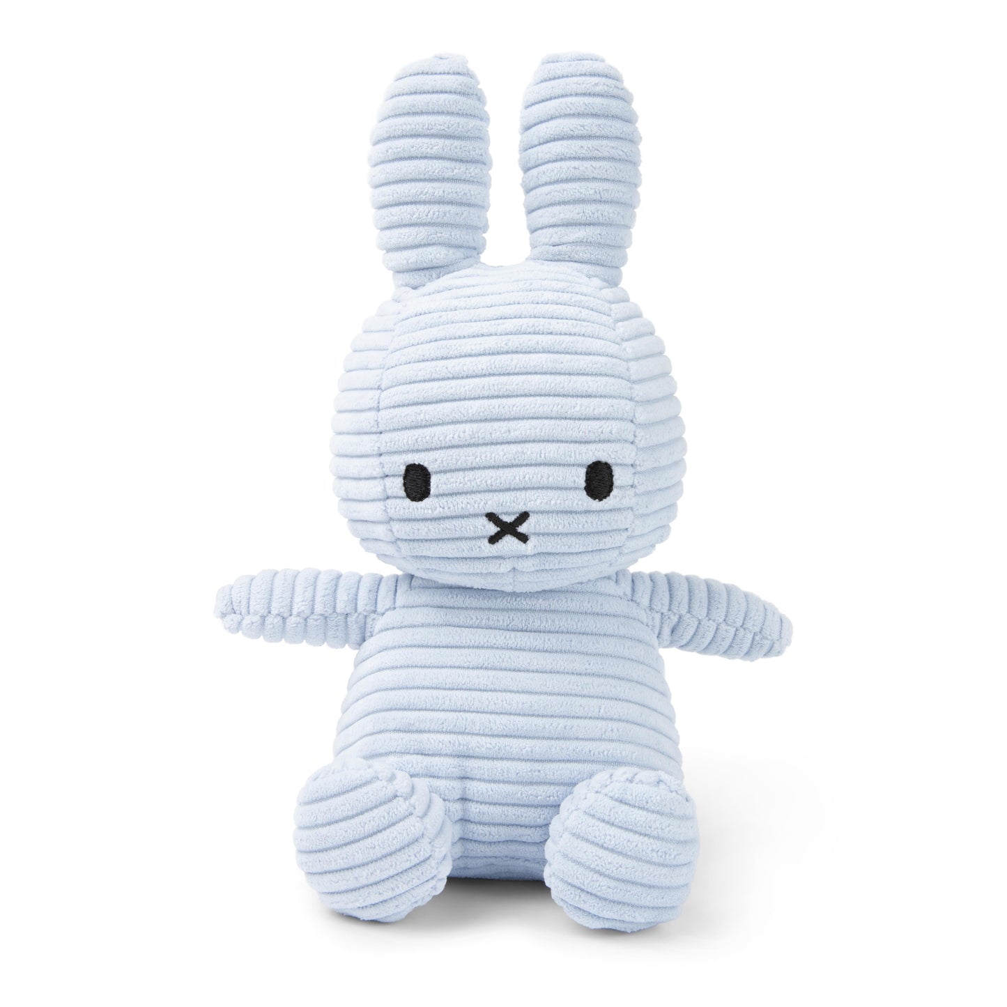 Miffy Sitting Corduroy Ice Blue 23cm