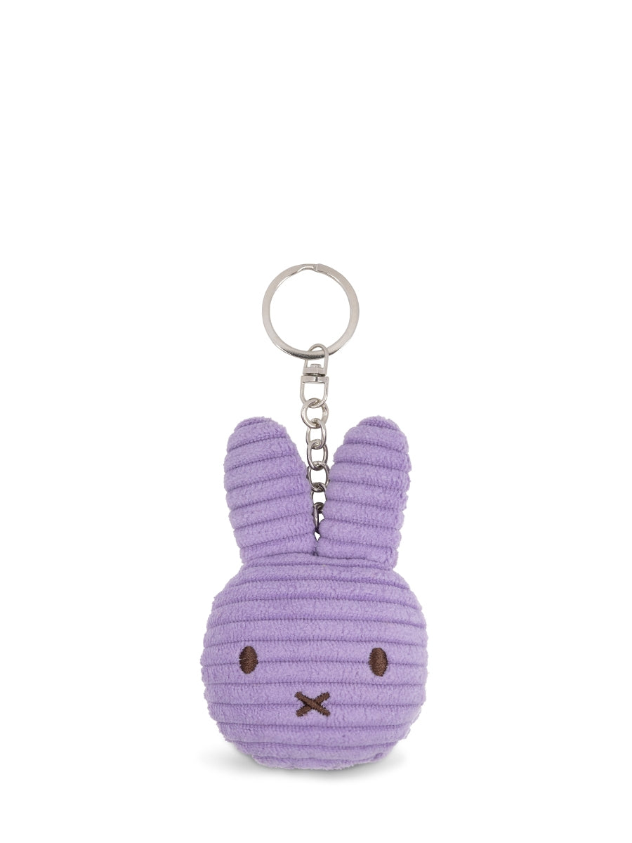 Flat Keychain Eco Corduroy Lilac | Miffy