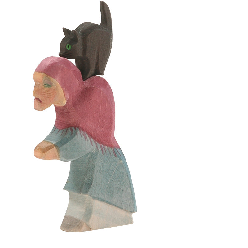 Witch with Cat