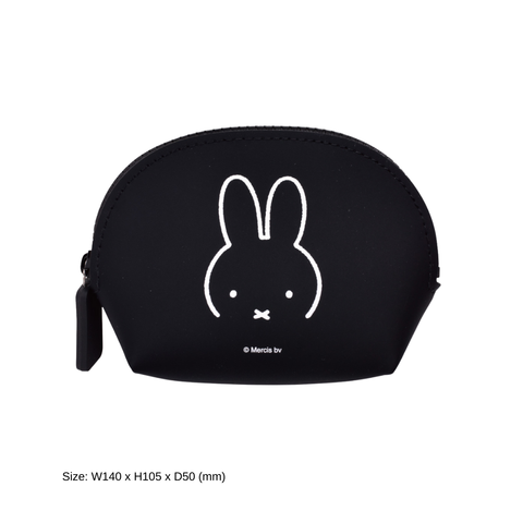 Oval Pouch Miffy Black