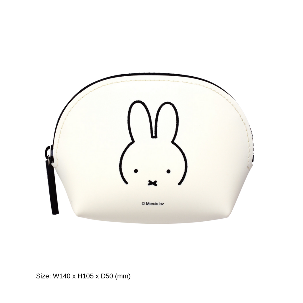Oval Pouch Miffy White
