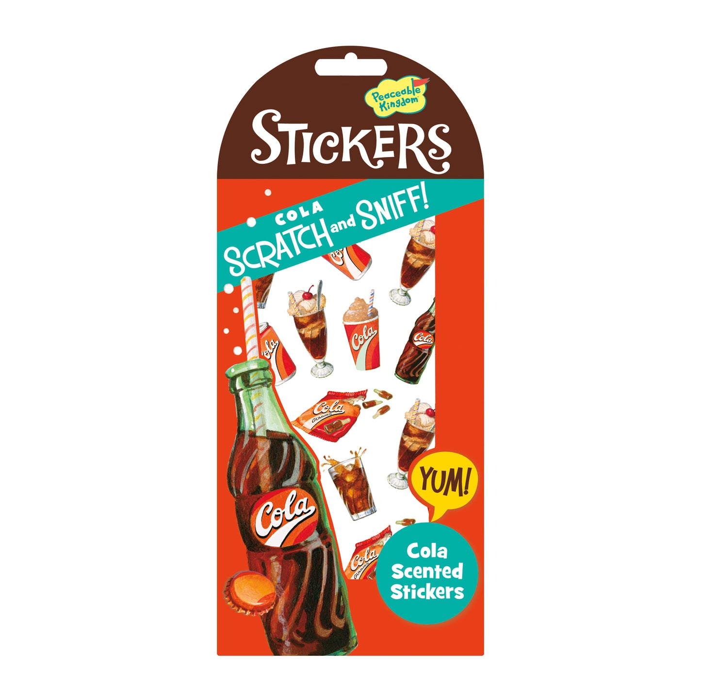 Cola Scratch and Sniff Stickers