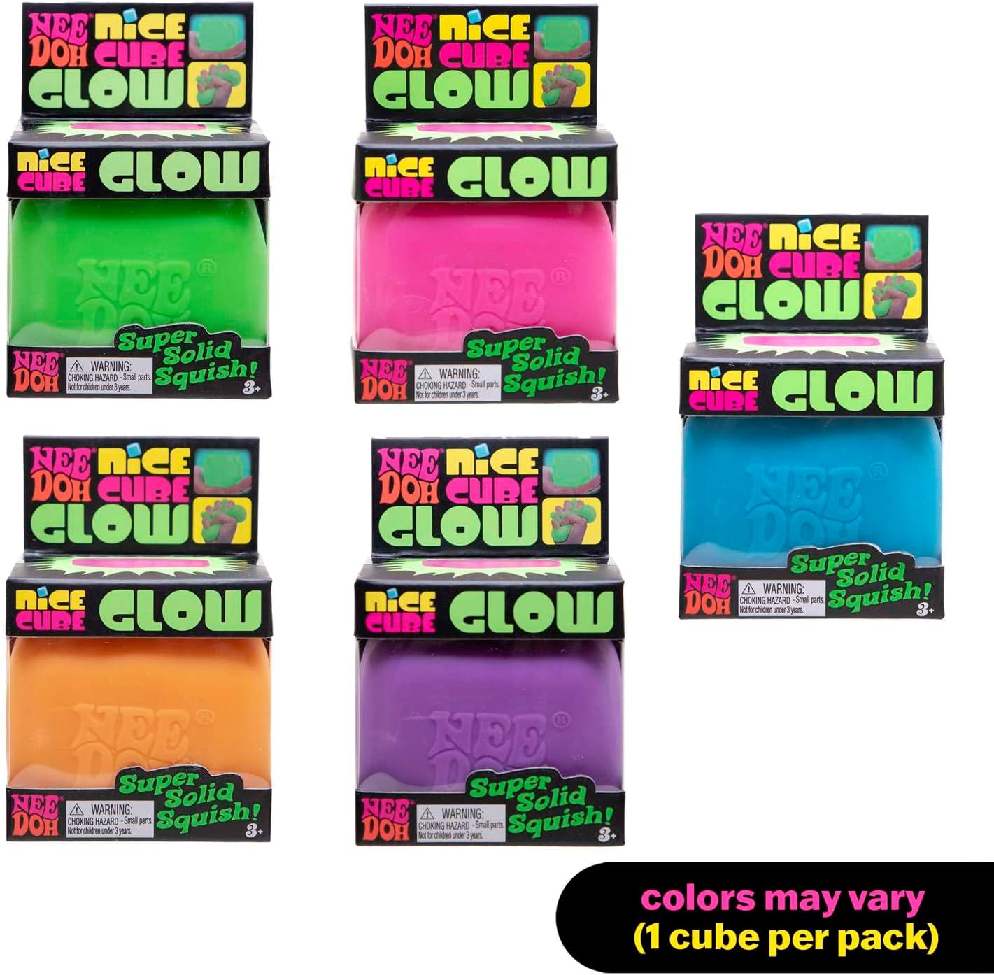 Nice Cube Glow NeeDoh | Schylling