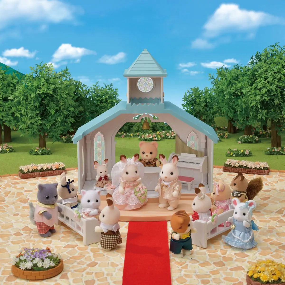Happy Chocolate Rabbit Wedding | Sylvanian Families