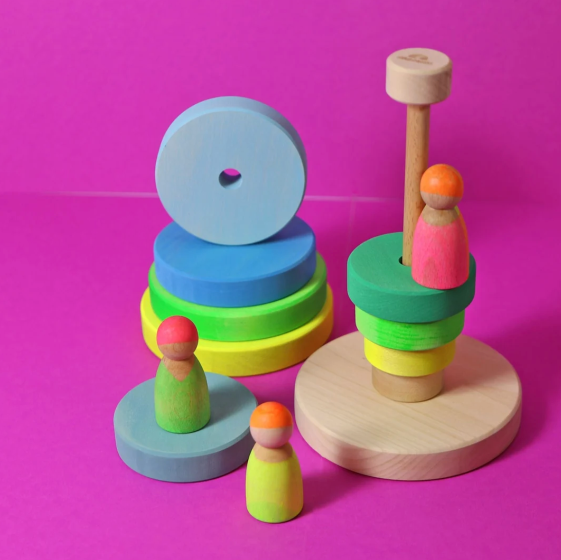 Grimm's Conical Tower - Neon Green