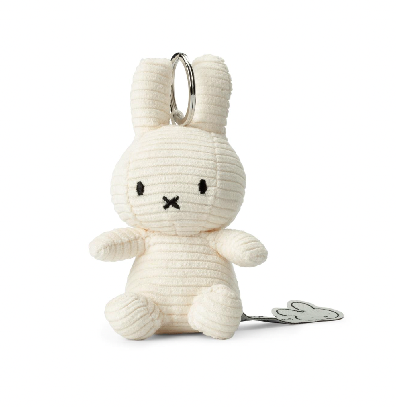 Miffy Keychain Corduroy Offwhite 10cm