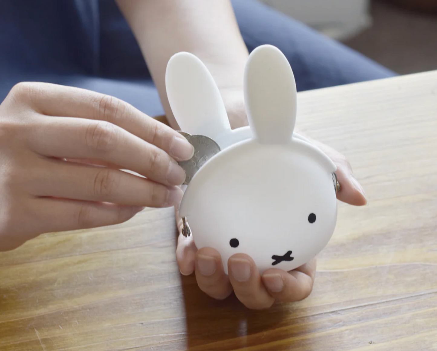 White Silicone Purse | Miffy