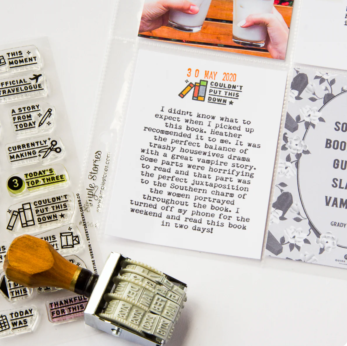 29 Prompts - Clear Stamp 4x6