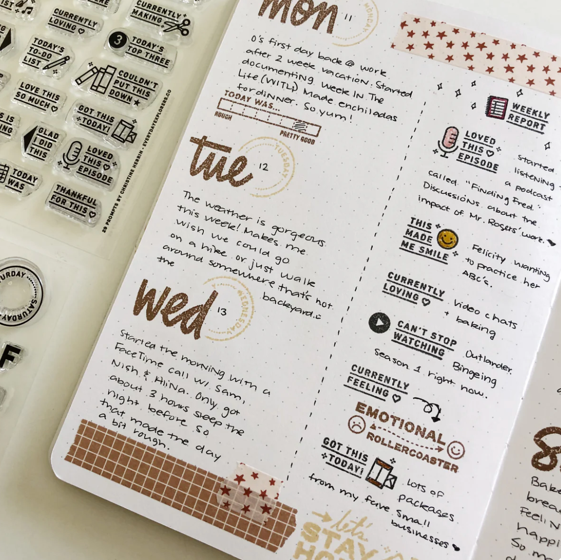 29 Prompts - Clear Stamp 4x6