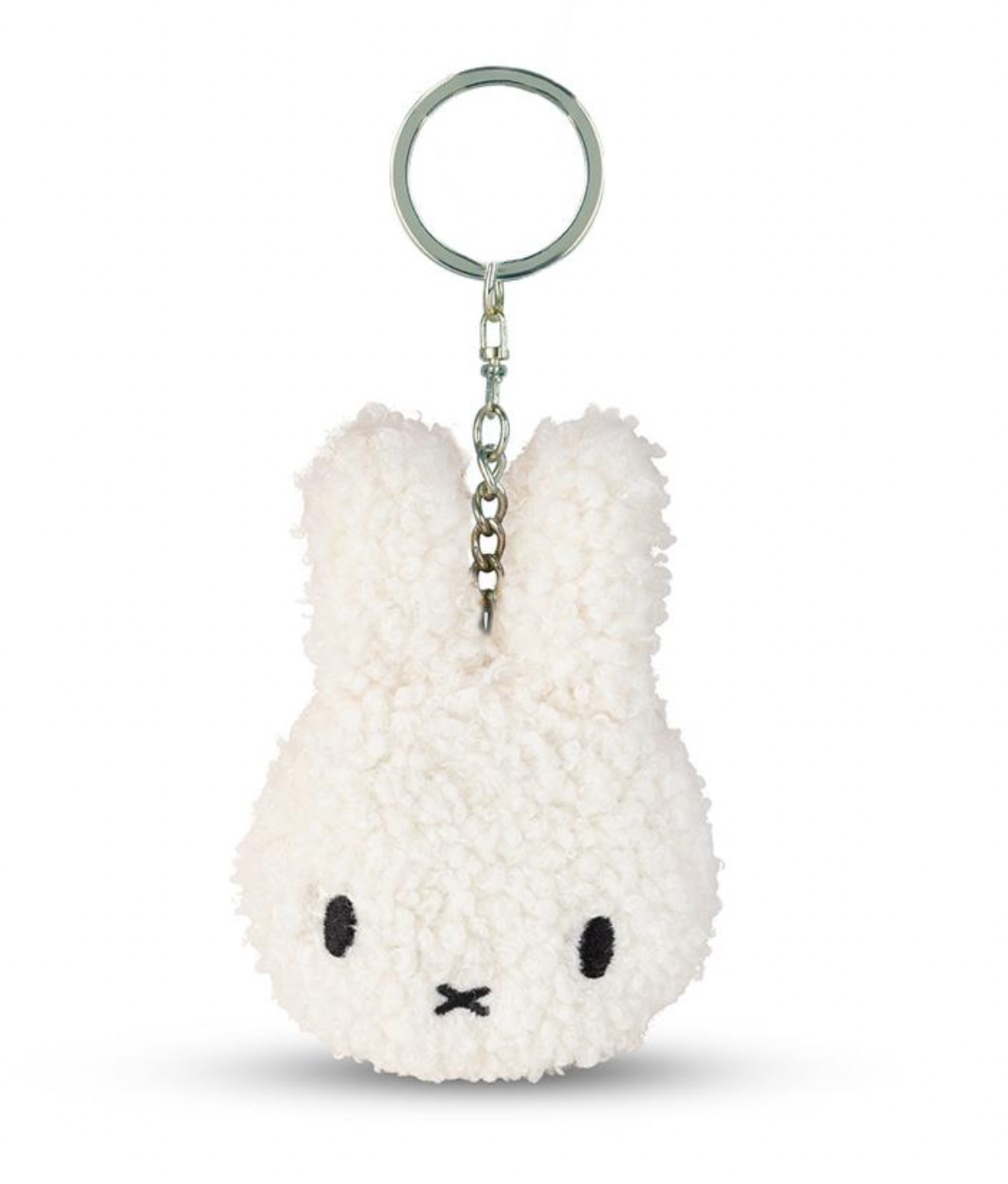 Flat Keychain - Eco Tiny Teddy - Cream | Miffy | Tiny Paper Co