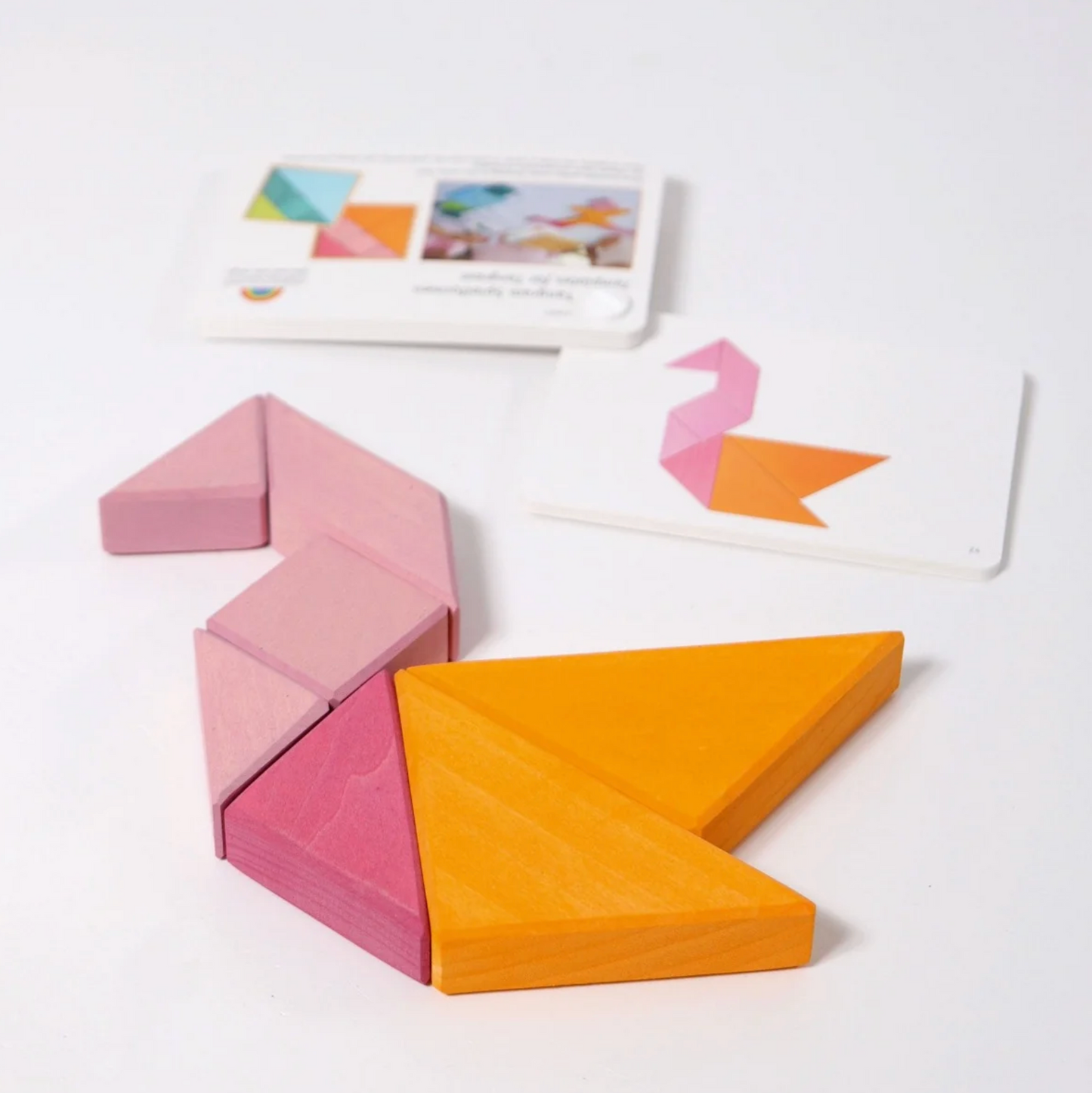 Grimm's Tangram Pink