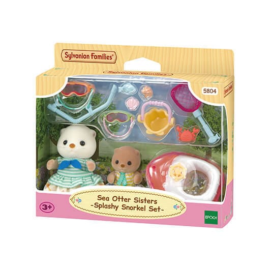 Sea Otter Sisters -Splashy Snorkel Set- | Sylvanian Families