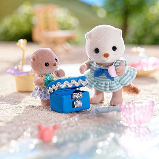 Sea Otter Sisters -Splashy Snorkel Set- | Sylvanian Families