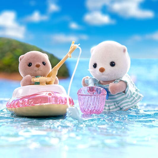 Sea Otter Sisters -Splashy Snorkel Set- | Sylvanian Families