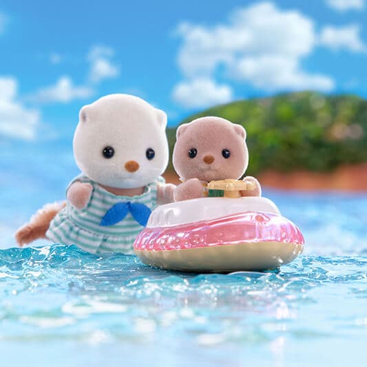 Sea Otter Sisters -Splashy Snorkel Set- | Sylvanian Families