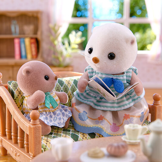 Sea Otter Sisters -Splashy Snorkel Set- | Sylvanian Families