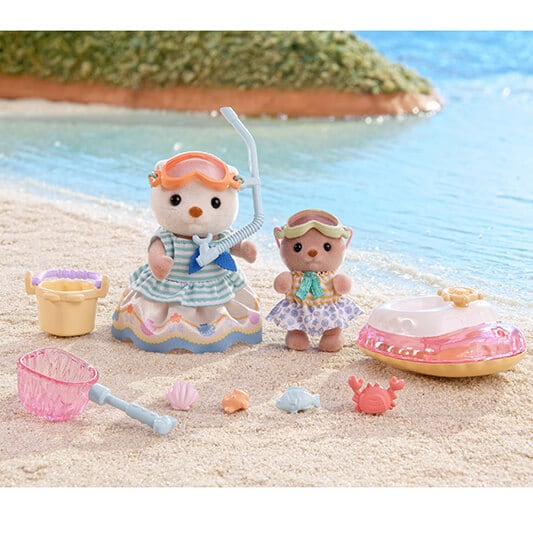 Sea Otter Sisters -Splashy Snorkel Set- | Sylvanian Families