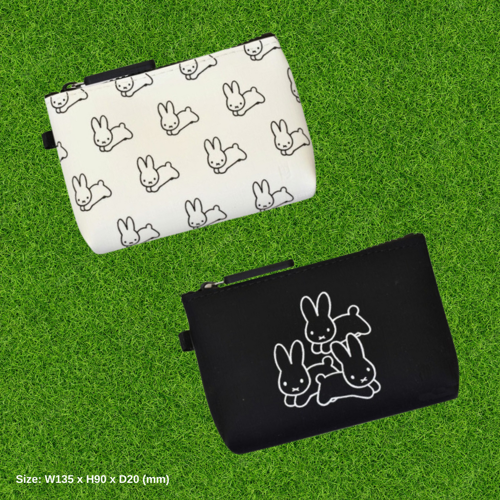 Small Dick Bruna Black Zipper Pouch | Miffy