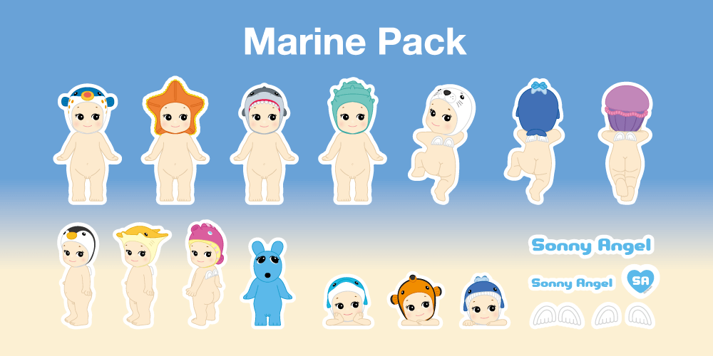 Sticker Pack Series 1 | Sonny Angel